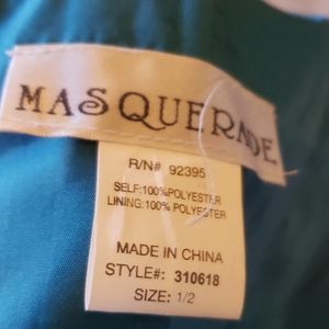 BLUE SEQUIN ONE SHOULDER COCKTAIL/HOMECOMING/PROM